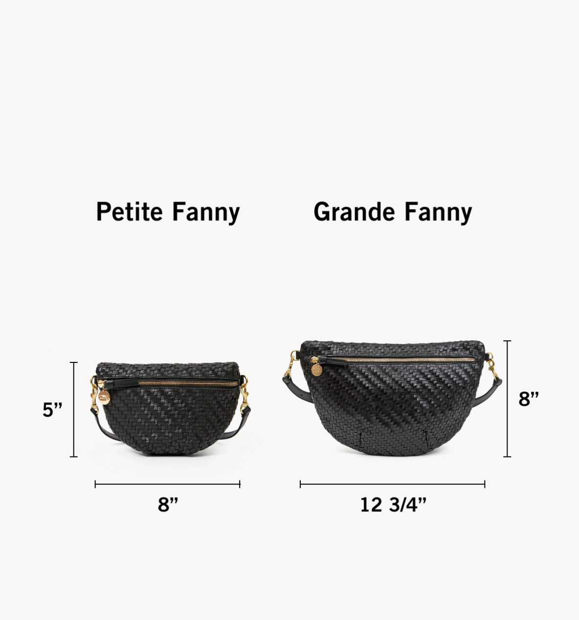 PETITE FANNY WOVEN BLACK