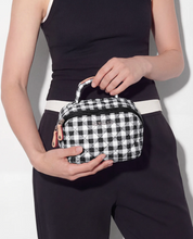 METRO ACCORDIAN ORGANIZER GINGHAM BLACK
