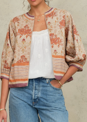 AUBRIE FLORAL STRIPE