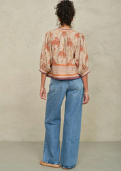 AUBRIE FLORAL STRIPE