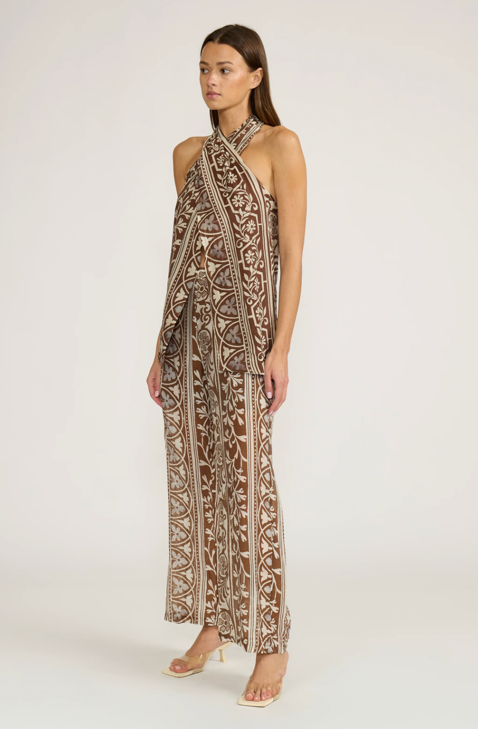 TEALA WRAPOVER BROWN