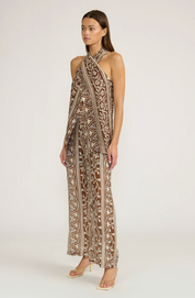 TEALA WRAPOVER BROWN