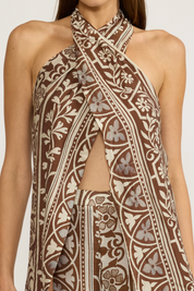 TEALA WRAPOVER BROWN
