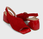 MOLKE SUEDE RED