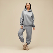 CLASSIC HOODIE GREY HEATHER