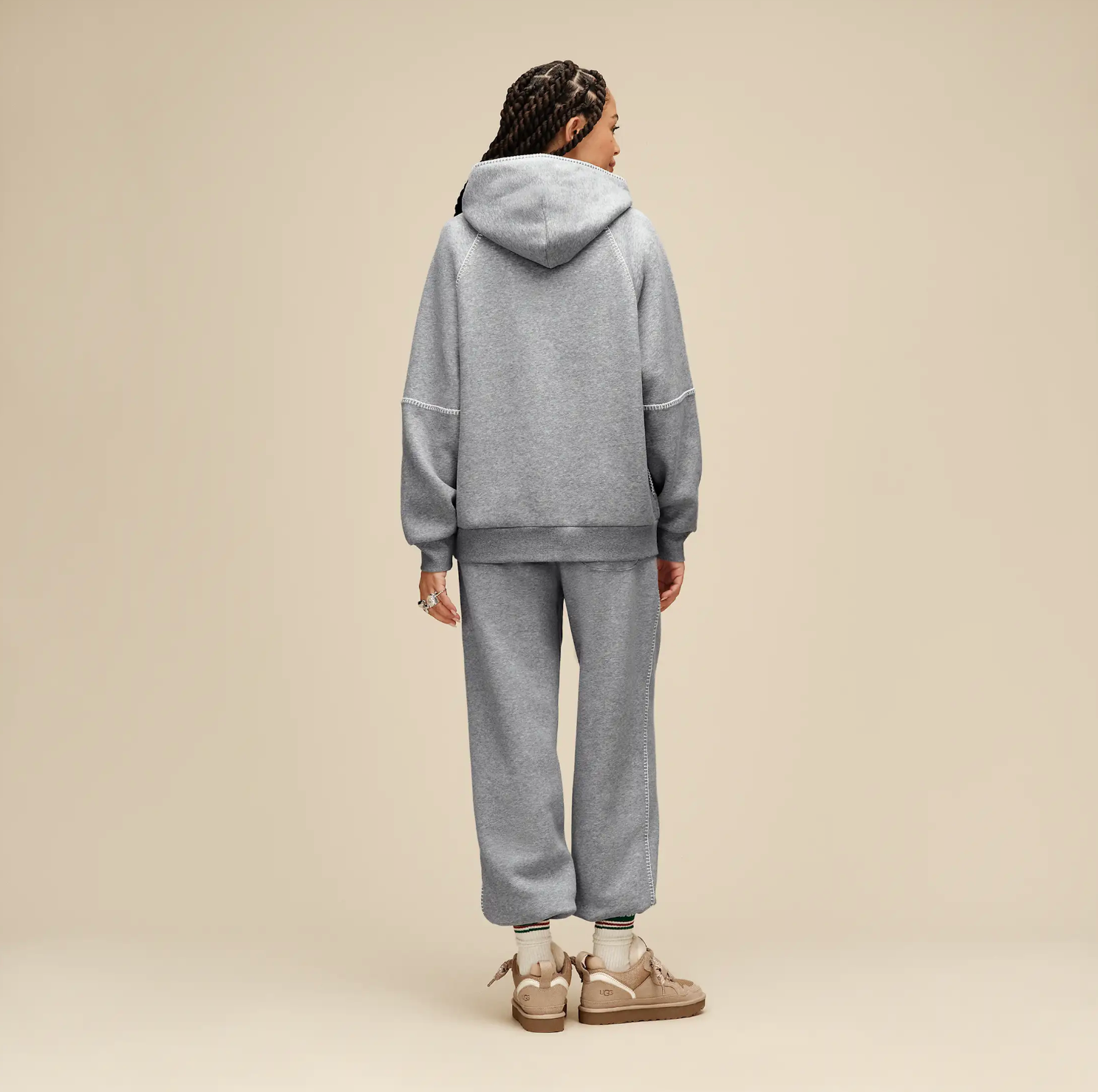 CLASSIC HOODIE GREY HEATHER