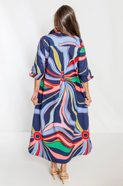 ENTITLED RUTHIE SHIRT DRESS LONG