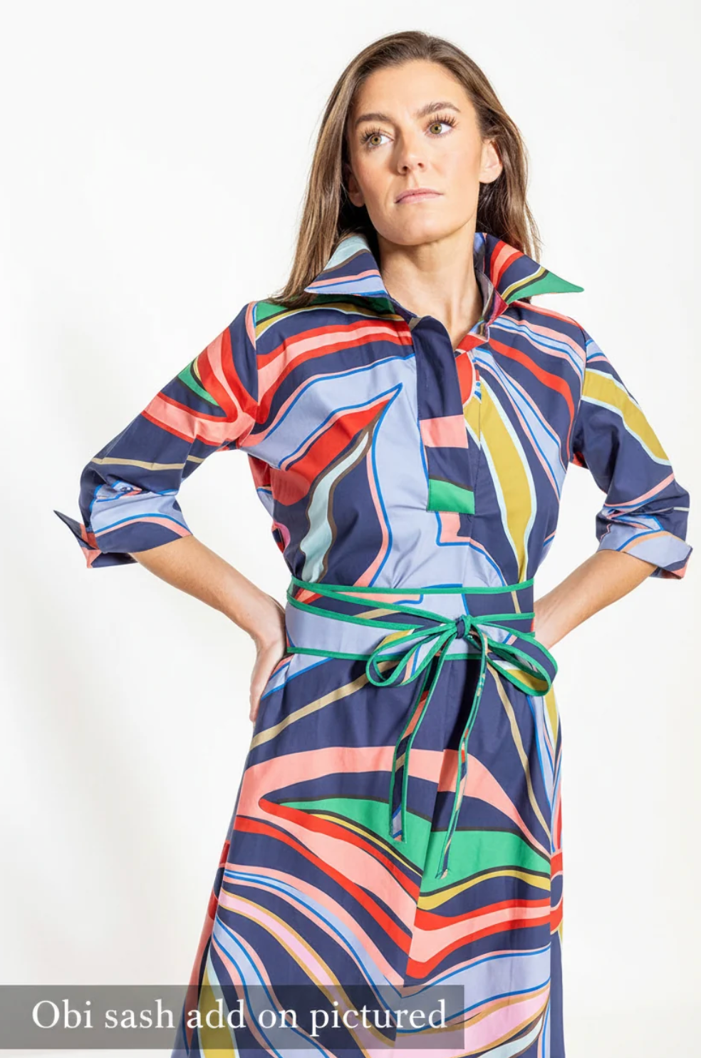 ENTITLED RUTHIE SHIRT DRESS LONG