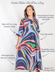 ENTITLED RUTHIE SHIRT DRESS LONG