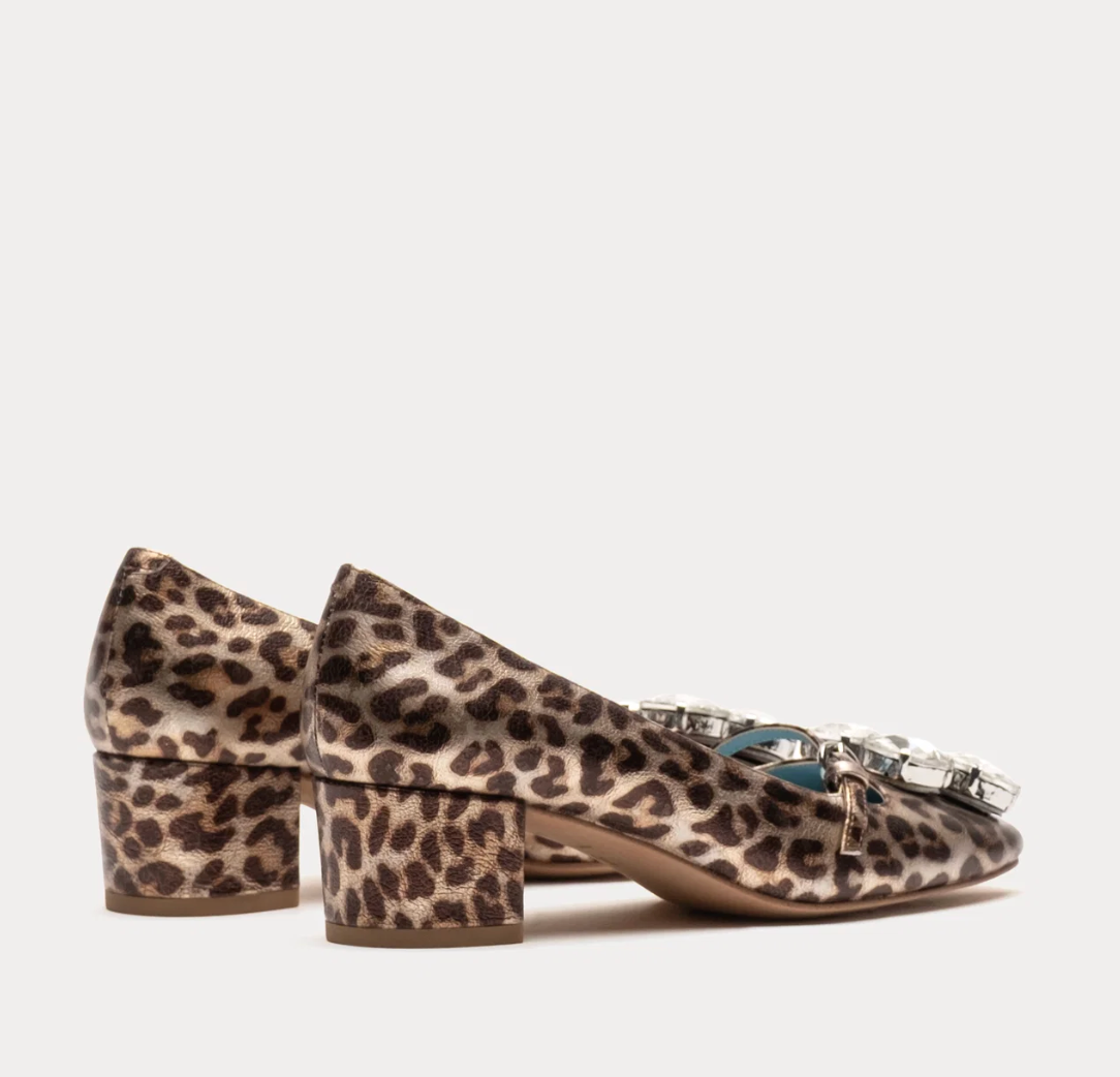JOSEPHINE METALLIC LEOPARD
