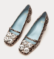 JOSEPHINE METALLIC LEOPARD