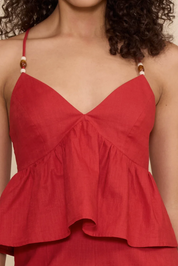 DIDI HALTER BRICK RED