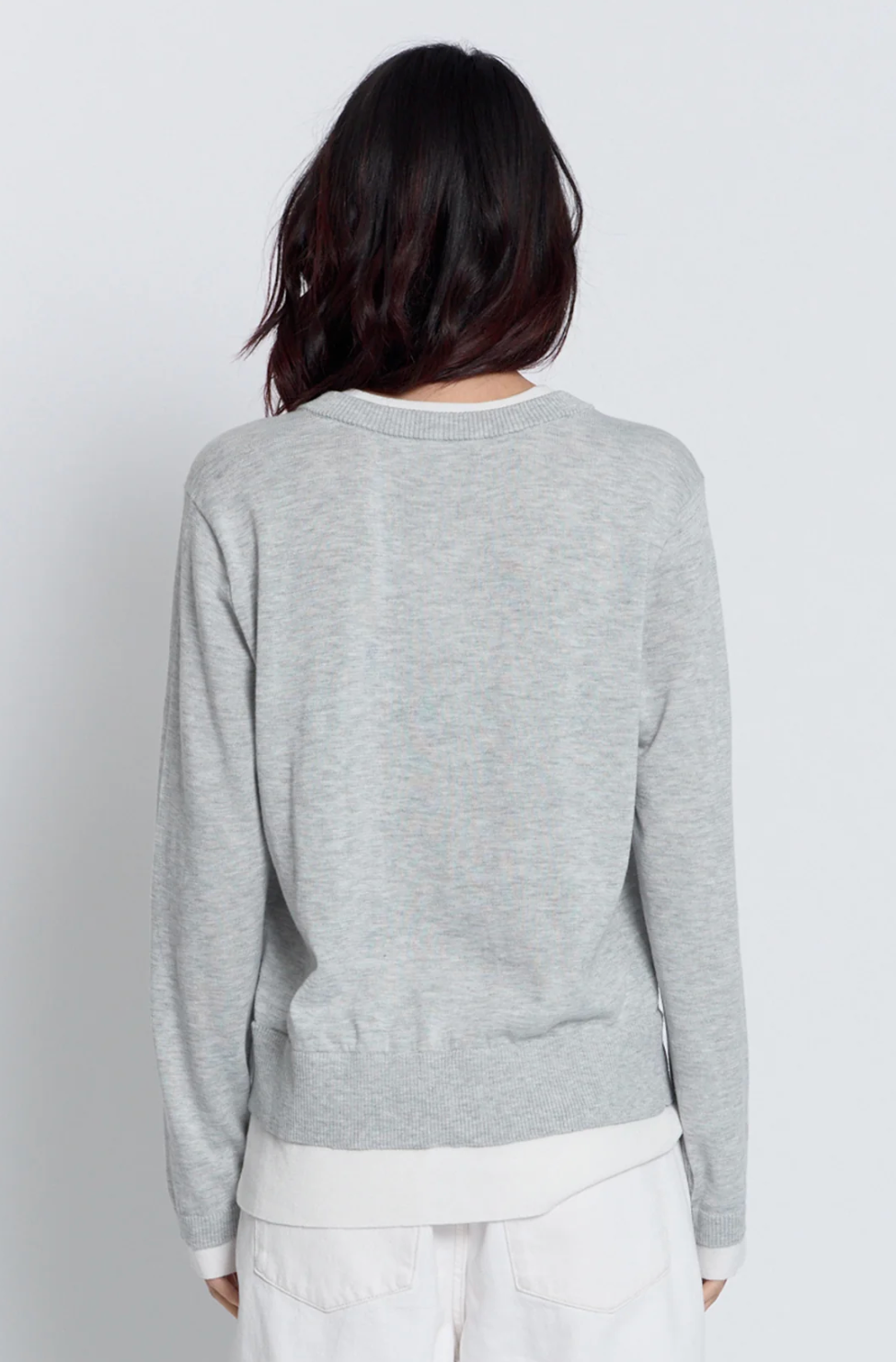 COEN LAYERED VNECK GREY