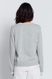 COEN LAYERED VNECK GREY