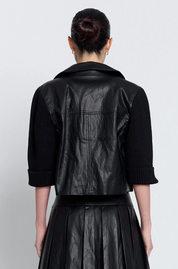 QUINN SWEATER JACKET BLACK