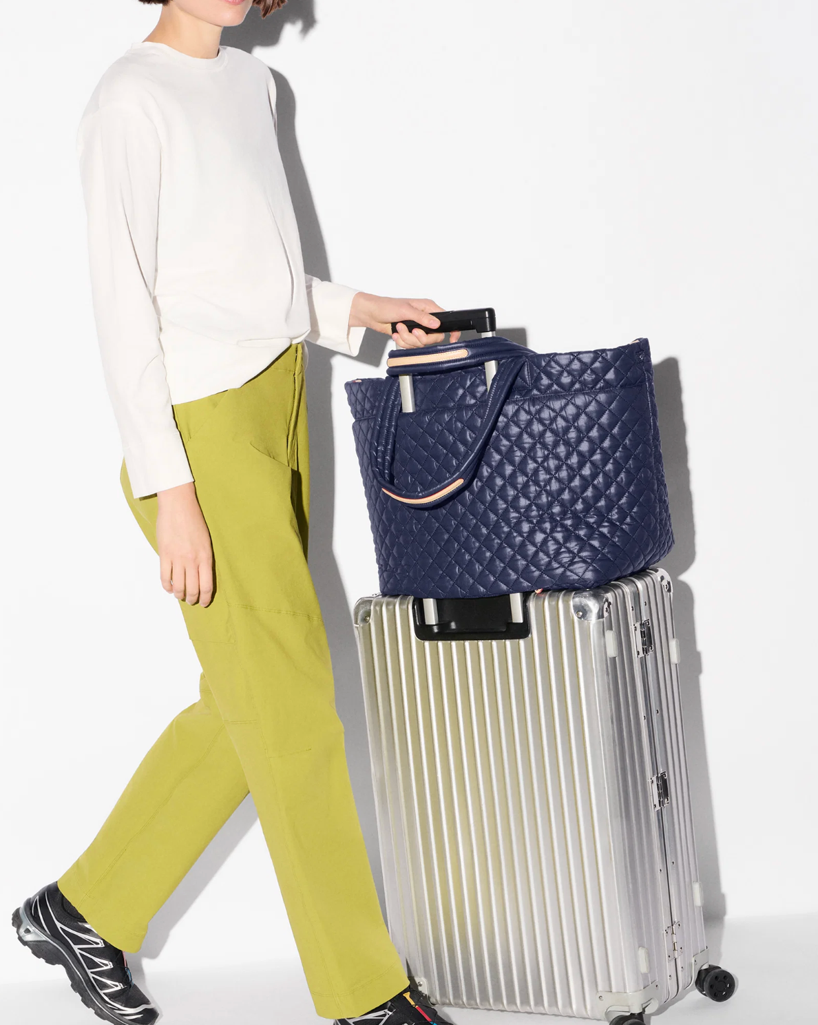 LARGE METRO TOTE DELUXE NAVY