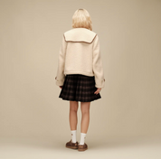 NIKIA COLLARED JACKET CREAM