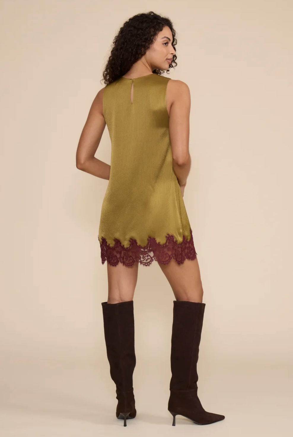 ROXY LACE CHARTREUSE