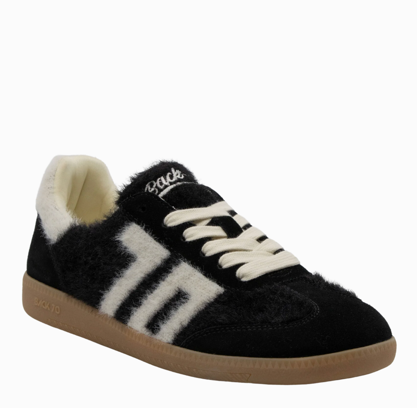 MOHAIR BLACK BUTTER