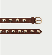 ISSA STUDDED ESPRESSO