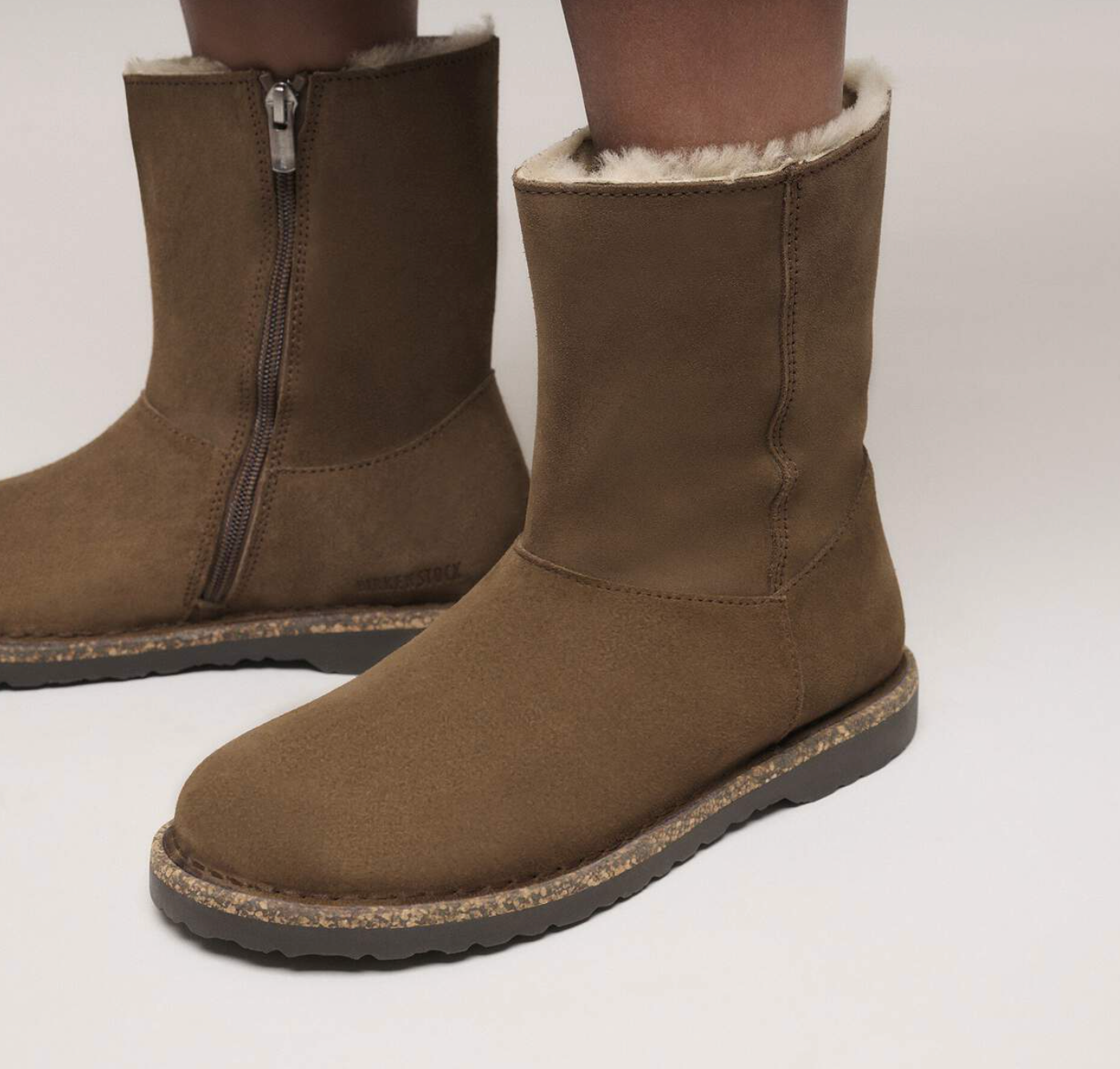UPPSALA SHEARLING DARK TEA