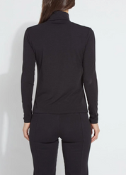 ESSENTIAL LONG SLEEVE TURTLENECK BLACK