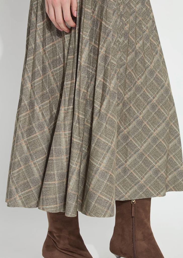 SABRINA SMOKED PLAID GREEN