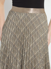 SABRINA SMOKED PLAID GREEN
