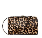 ZELLA CLUTCH LEOPARD
