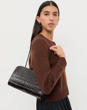 ZELLA CLUTCH EBONY