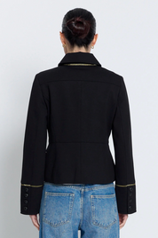 HAZEL MILITARY BLACK
