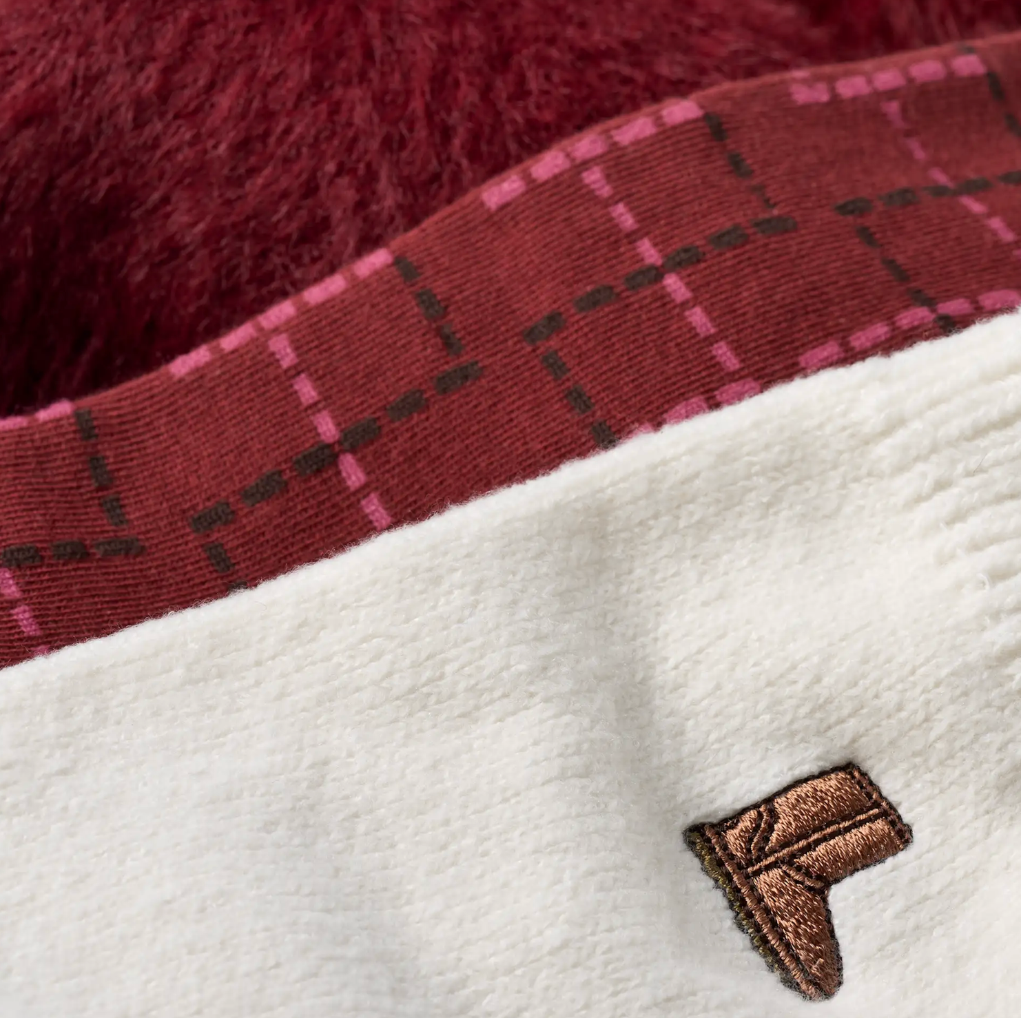 CLASSIC CREW 3 PACK SOCKS BOOT BERRY