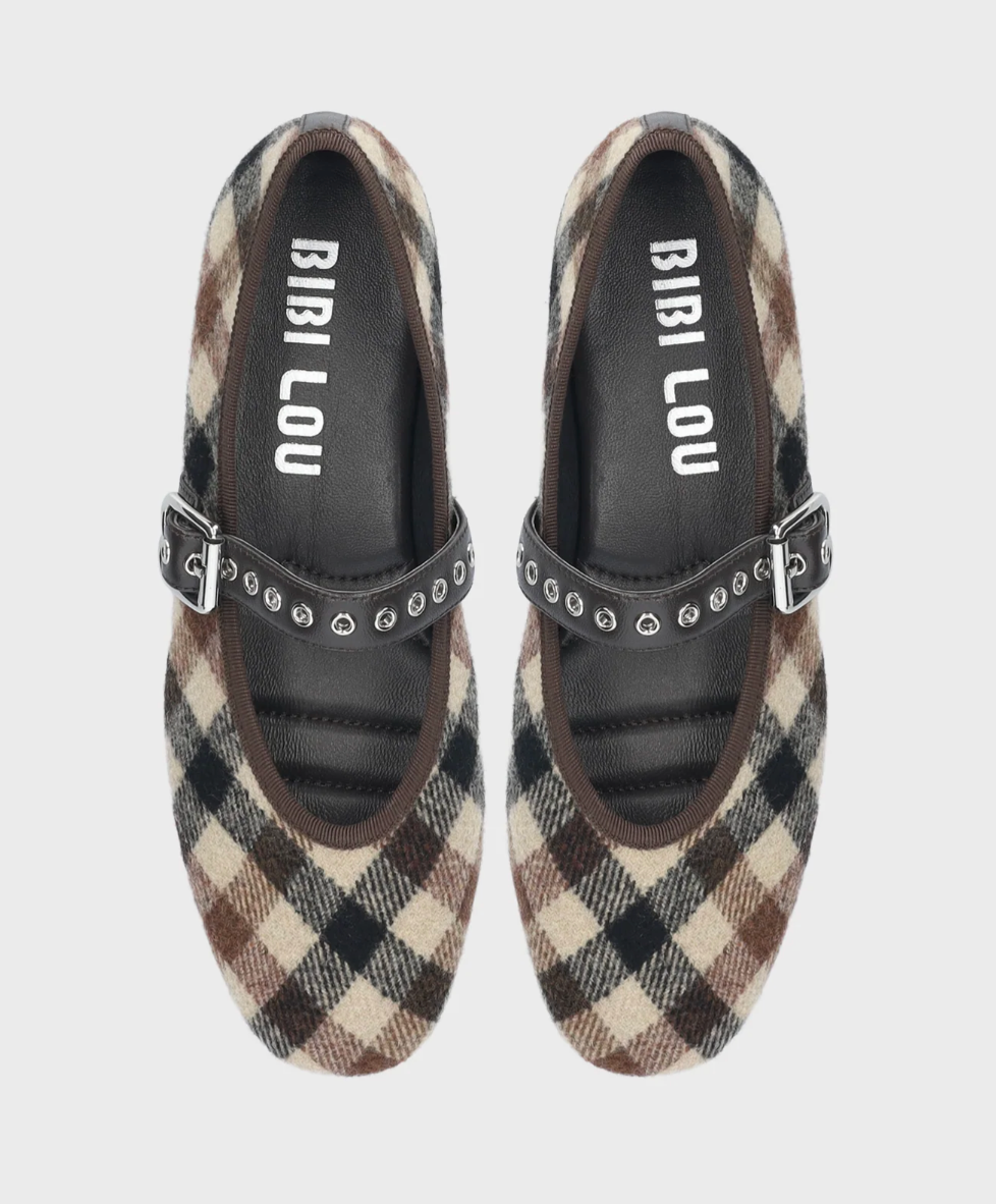 ARLO PLAID BEIGE