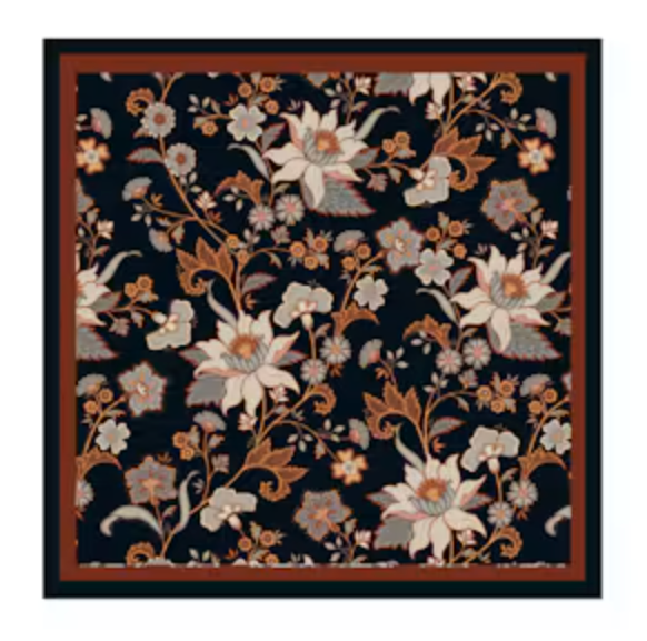 SQUARE SCARF NOCTURNE