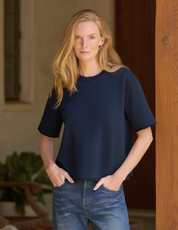 PERRY TRIPLE TERRY NAVY
