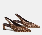 VIV KITTEN HEEL GIRAFFE