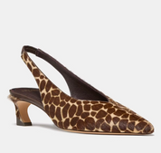 VIV KITTEN HEEL GIRAFFE