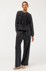 PAVONE TRACK PANT CHARCOAL HEATHER