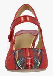 JARISA RED PLAID