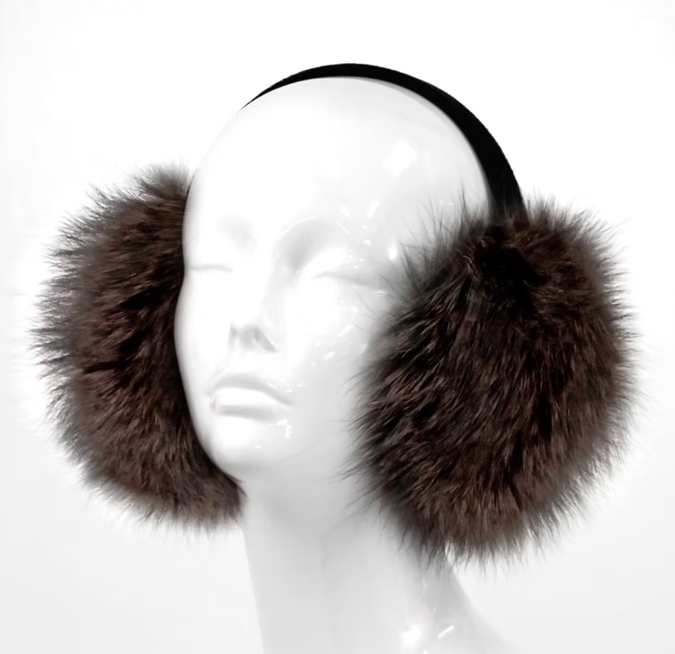 EARMUFFS CHOCOLATE INDIGO