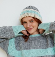COOKIE BEANIE GREY