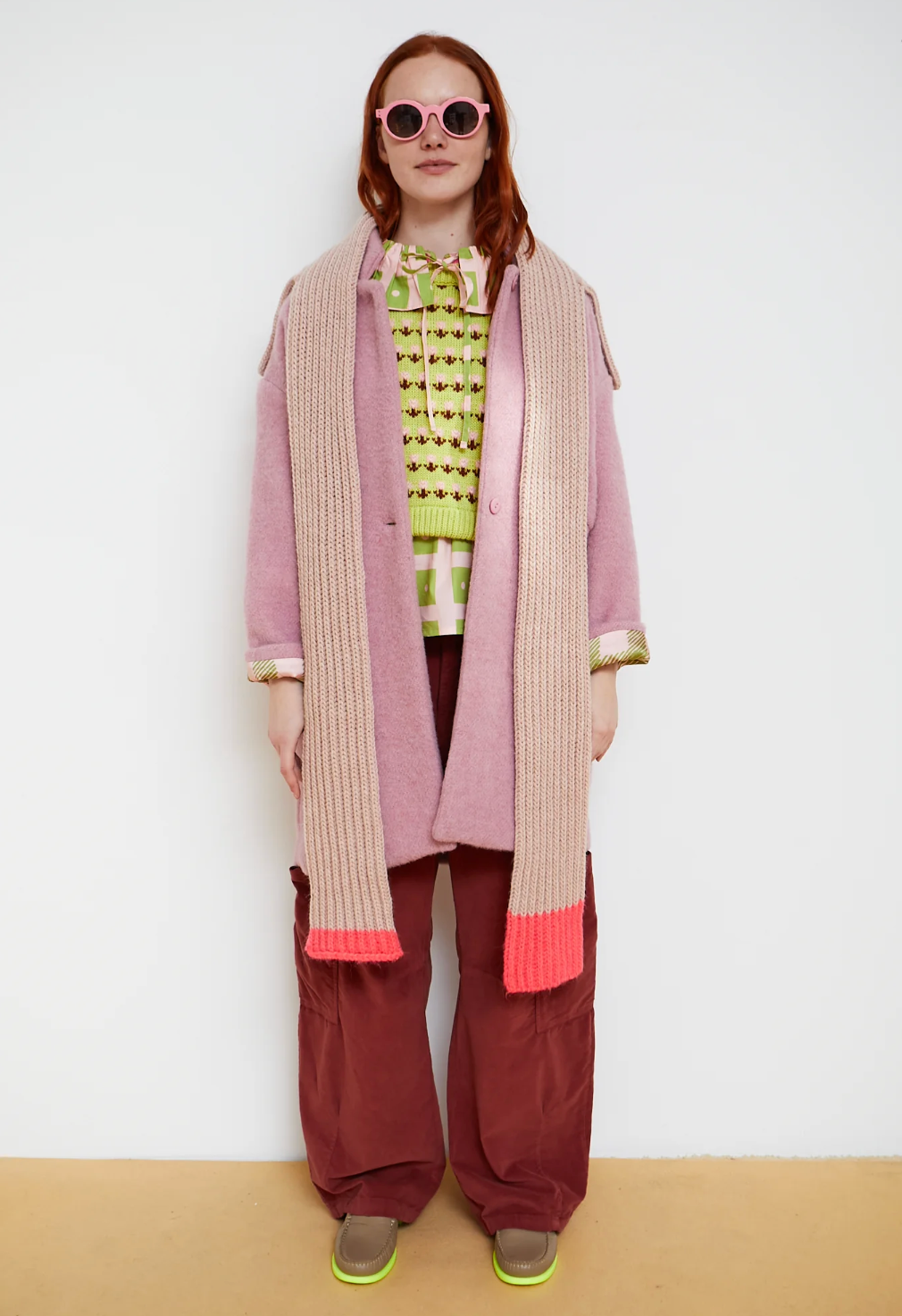 COMO COAT PINK