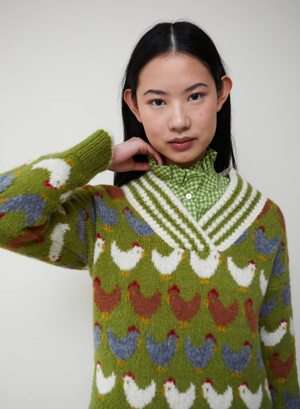 CHIRP SWEATER GREEN