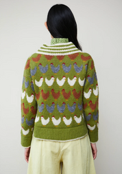 CHIRP SWEATER GREEN