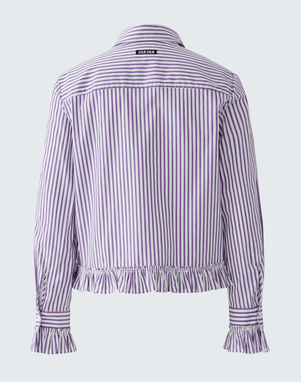 BLOUSE WHITE VIOLETT