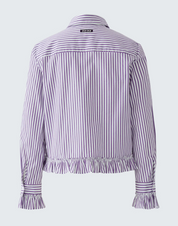 BLOUSE WHITE VIOLETT