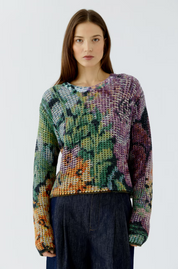 SWEATER LILAC YELLOW