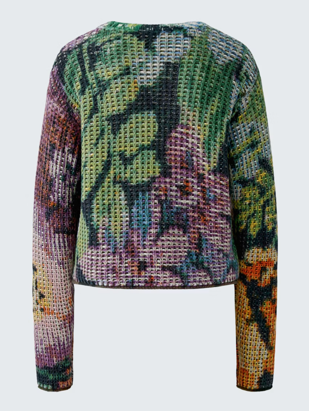SWEATER LILAC YELLOW