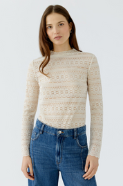 LACE SHELL OFF WHITE