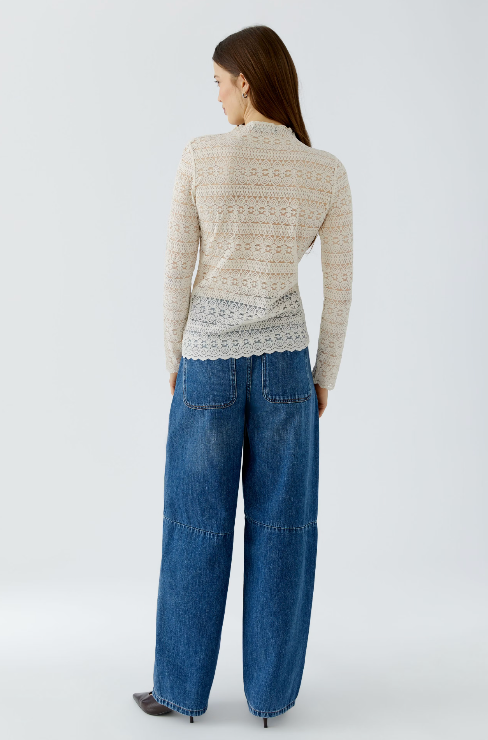LACE SHELL OFF WHITE